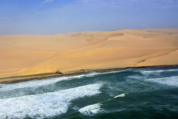 De kust van de basis in Namibië — Stockfoto