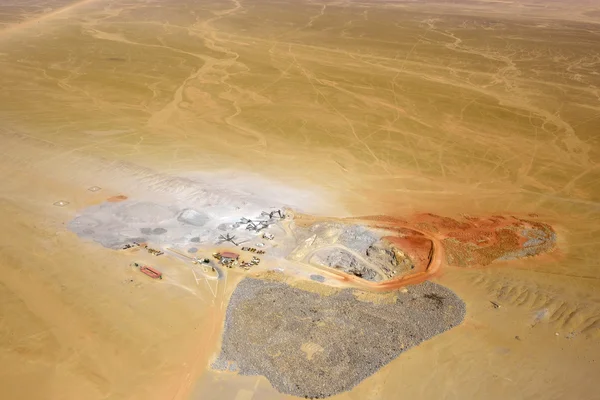 鉱山開発、採石場、ナミビア — ストック写真