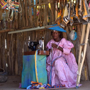 Herero kadın, Namibya