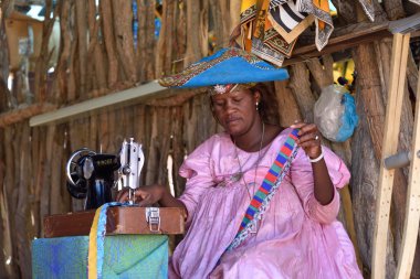 Herero kadın, Namibya