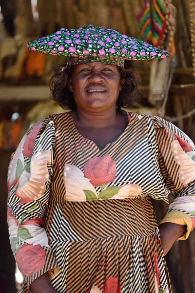Гереро жінка, Намібія — стокове фото