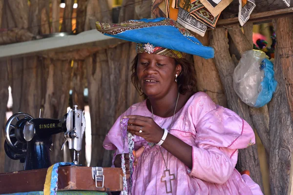 Mujer herero, Namibia —  Fotos de Stock