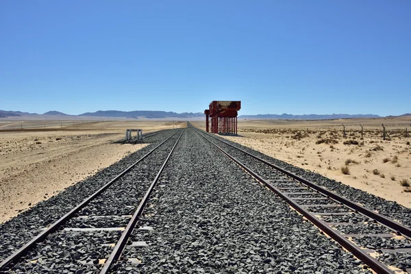 Ferroviária, Namíbia, África — Fotografia de Stock