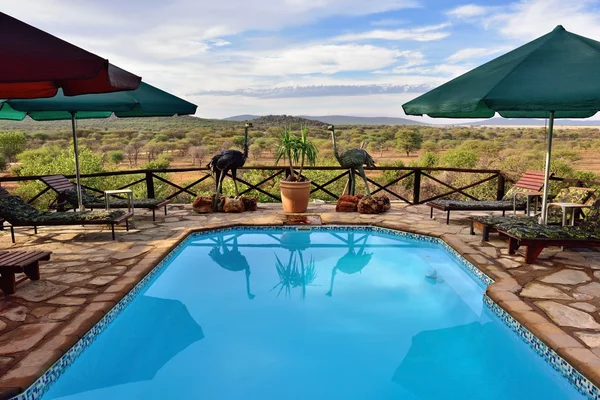 Swimming pool, Namibia — Stock Photo, Image