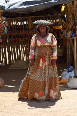 Herero kadın, Namibya