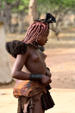 Himba kadın, Namibya 