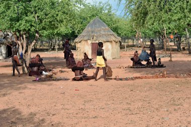 Himba Köyü, Namibya 