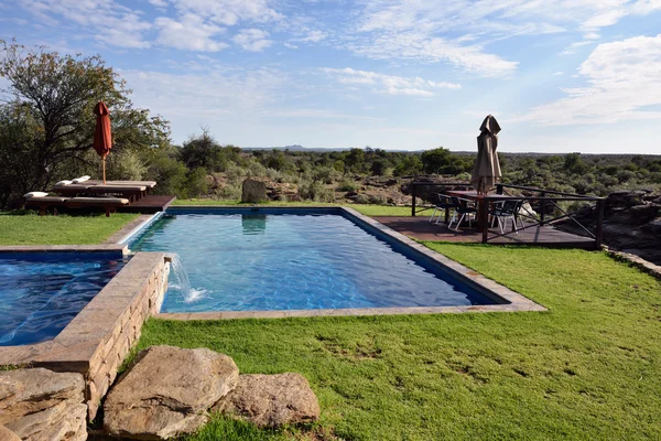 Swimming pool, Namibia — Stock Photo, Image