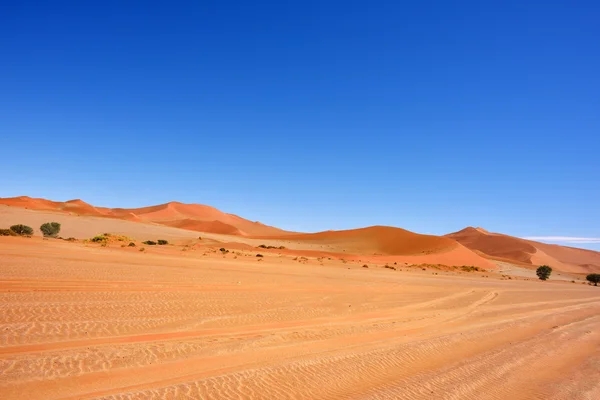 Sossusvlei, národní Park Namib Naukluft, Namibie — Stock fotografie