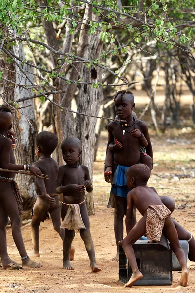 Africké děti, Namibie — Stock fotografie