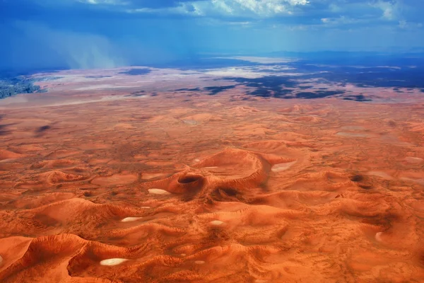 Namib désert pendant l'orage, Afrique — Photo