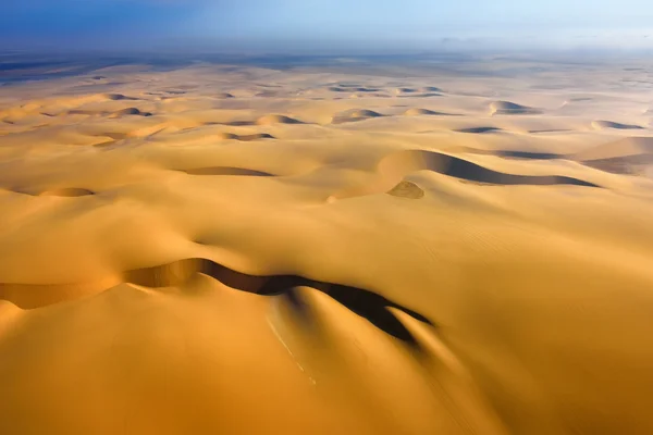 Vista aérea del desierto de Namib — Foto de Stock