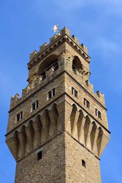 Флоренция, Италия. Палаццо делла Синьория — стоковое фото