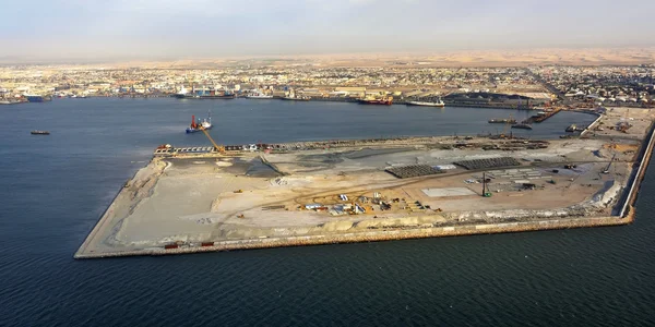 Porto de carga Walvis Bay — Fotografia de Stock