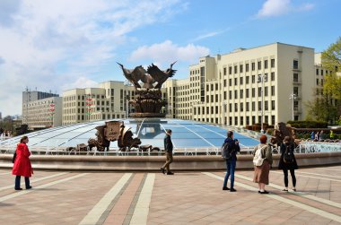 Minsk sokak sahne, Beyaz Rusya