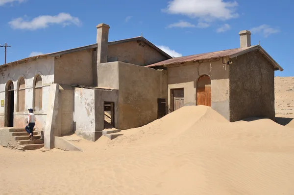 Kolmanskop in Namibia — Stockfoto