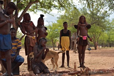 Himba Köyü, Namibya 