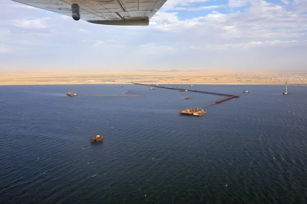 Porto de carga Walvis Bay — Fotografia de Stock