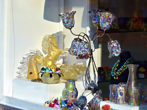 Tienda de cristal de Murano, Venecia, Italia —  Fotos de Stock
