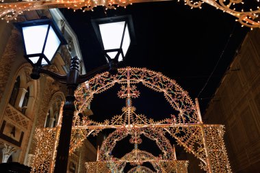 Moskova Kış Noel dekorasyonu, Rusya Federasyonu