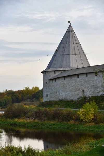 Starobylá Stará Pevnost Ladoga Nebo Pevnost Ladoga Známá Také Jako — Stock fotografie