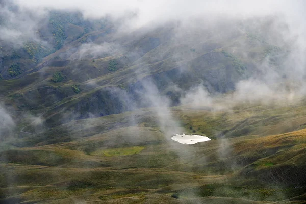 Pré Alpin Caucase Paysage Lacustre Montagneux Tchétchénie Russie Sharoy District — Photo