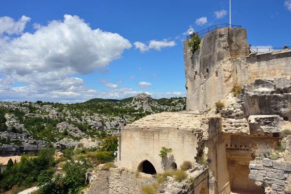 Castelo de les baux — Fotografia de Stock