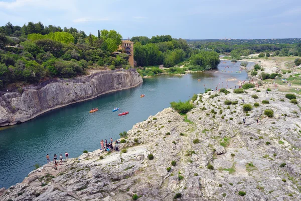 Río Gard — Foto de Stock