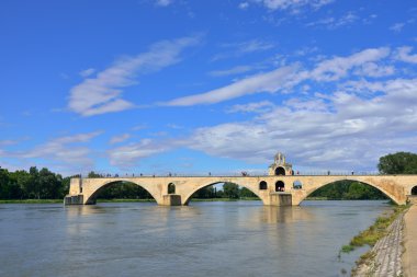 Bridge in Avignon clipart