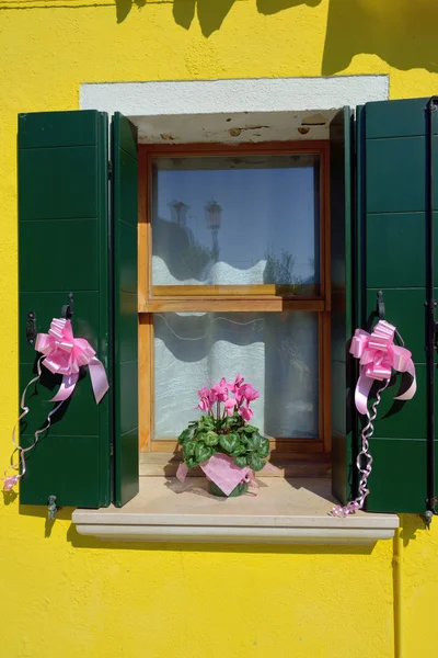 Ilha de burano — Fotografia de Stock