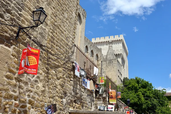 Avignon během festivalu divadlo — Stock fotografie