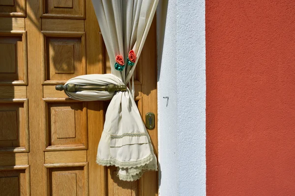 Decorated door — Stock Photo, Image