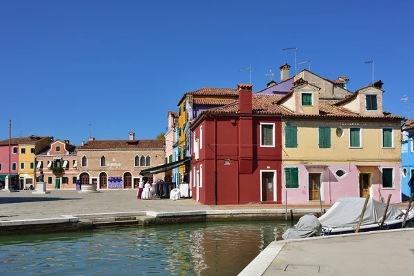 Burano ostrov — Stock fotografie