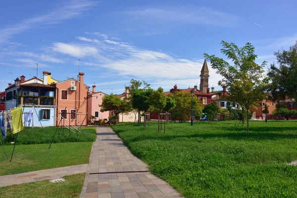 Ilha de burano — Fotografia de Stock