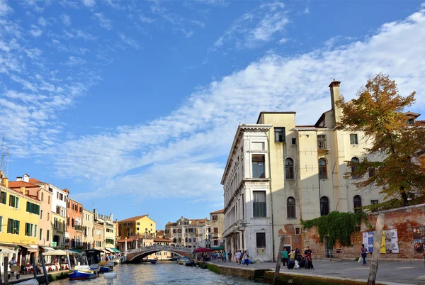 Venedig stadslivet — Stockfoto