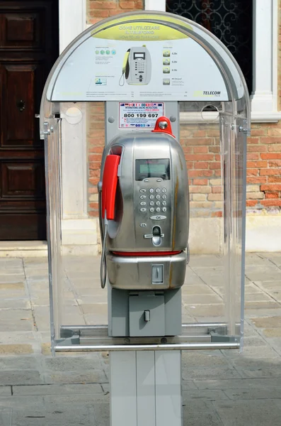 Telefone público — Fotografia de Stock