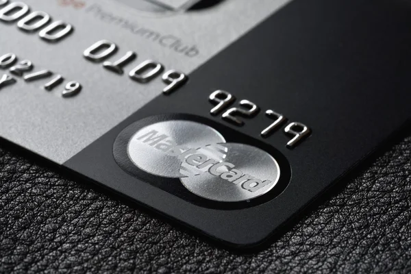 Mastercard hitelkártya — Stock Fotó