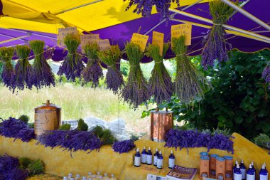 Provence, Fransa - semt pazarı