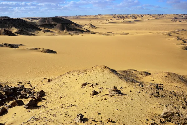 Poušť Sahara — Stock fotografie