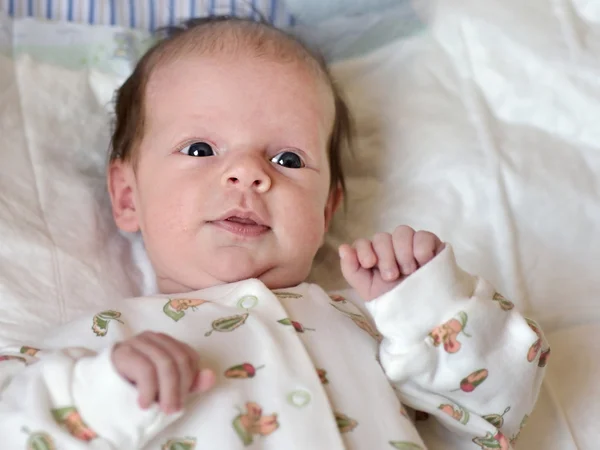 Newborn baby girl — Stock Photo, Image