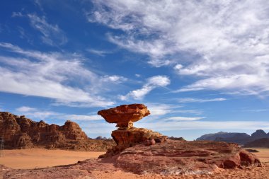 Wadi rum çöl