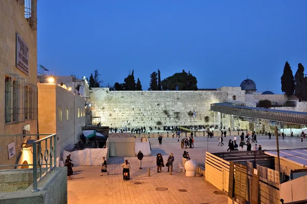 Jeruzalém, Zeď nářků — Stock fotografie
