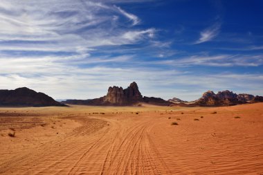 Wadi rum çöl
