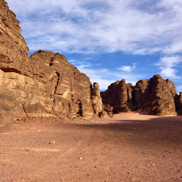 Wadi Ron desierto —  Fotos de Stock