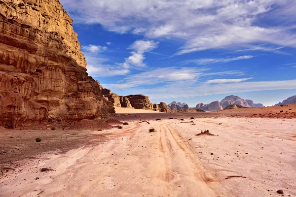 Wadi Ron desierto — Foto de Stock