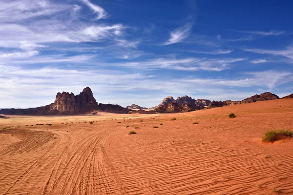 Wadi rum çöl — Stok fotoğraf