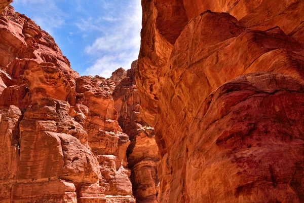 Гора в Petra — стокове фото