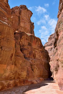 siq gorge, petra, jordan