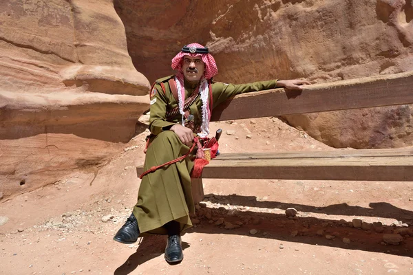 Soldado jordaniano — Fotografia de Stock