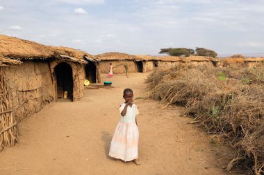 Child from Masai tribe